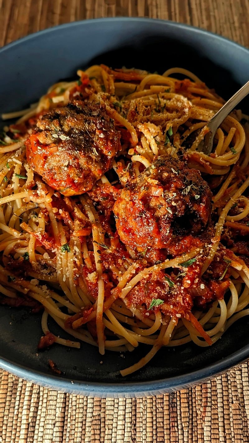 Spaghetti dish